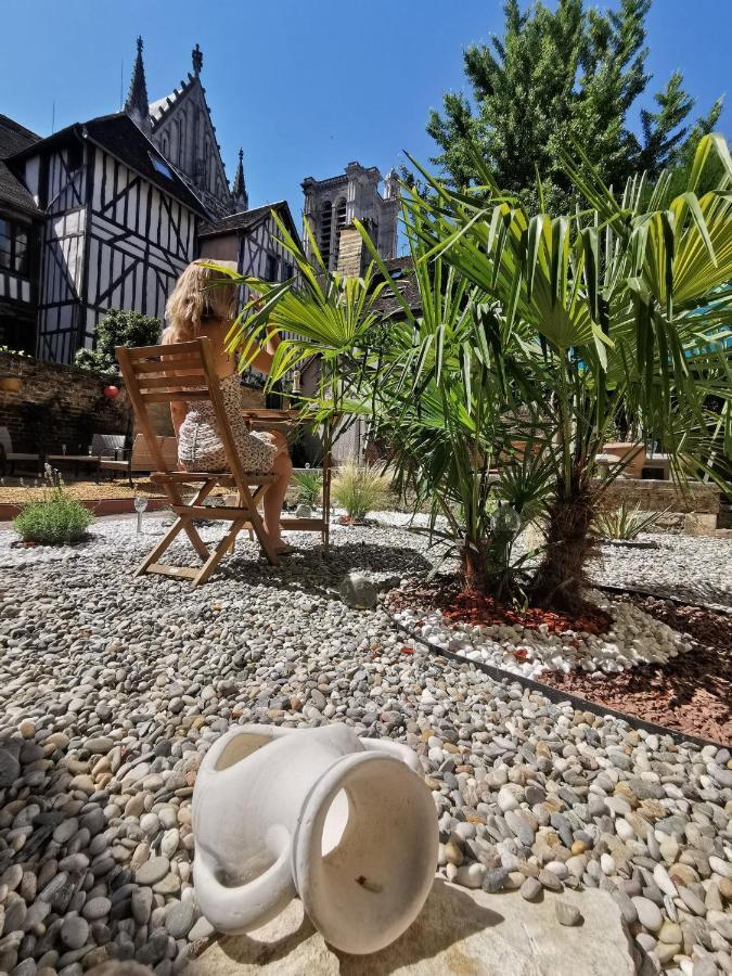 Les Cieux De La Cathedrale - Calme - Jardin - Wifi Apartment Troyes Exterior photo